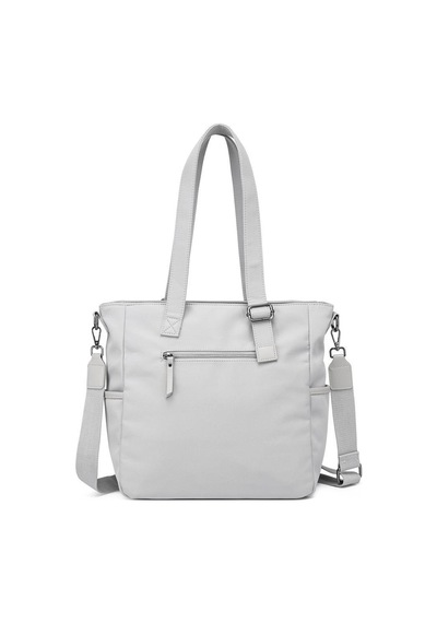 Smart Bags Twill Dimi Kumaş Kadın Omuz Çantası 3331 GRİ