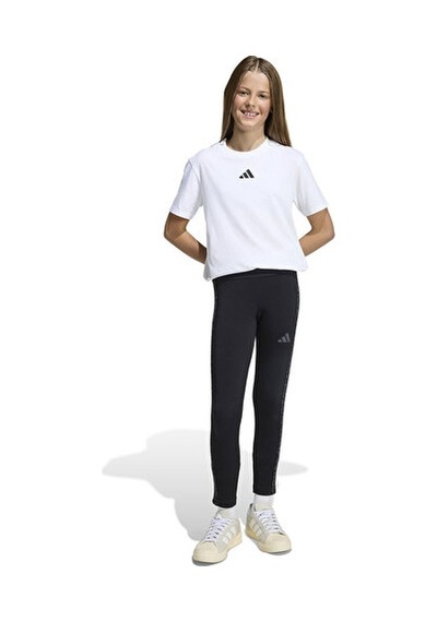 Adidas Jg An 3s Leg Çocuk Günlük Tayt Kb6977 Siyah Siyah