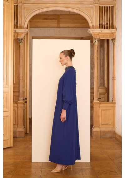 Senna Amor Dress Lacivert Lacivert