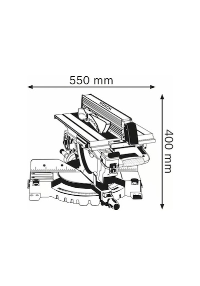 Bosch Professional GTM 12 JL Gönye Kesme Makinesi - 0601B15001