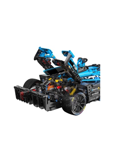 C64004w Cada Electric Racing Super Car Blok Seti 1667 Parça -vagon Life