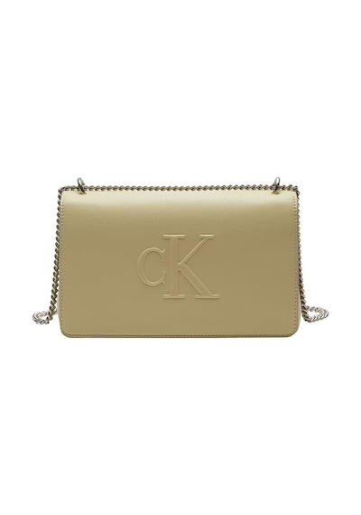 Calvin Klein Kadın Zincir Askılı Omuz Çantası Sculpted Ew Flap25 - Bej-8438 Bej