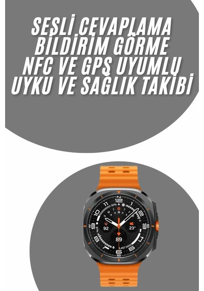 Tüm Telefonlara Uyumlu Akıllı Saat Uyku Ve Takibi Nabız Ölçer Adım Sayar