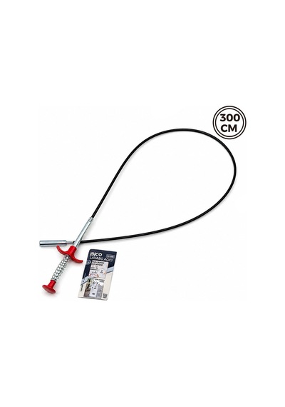 İbico İ21-030 Yaylı Kıskaçlı Lavabo Ve Gider Temizleme Çubuğu 300 Cm - 10'li Paket