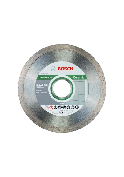 Professional Accessories Elmas Kesme Ve Delme Aksesuarları, Disk, Gri, 115x22.23x1.6x7 Mm, 1 Adet