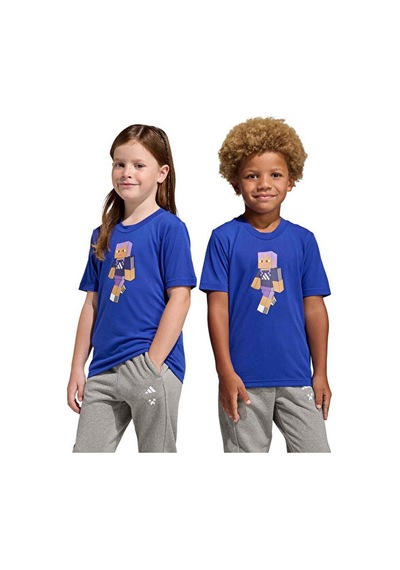 Adidas Lk Mc Tr Tee Çocuk Günlük Tişört Ka0249 Mavi Mavi