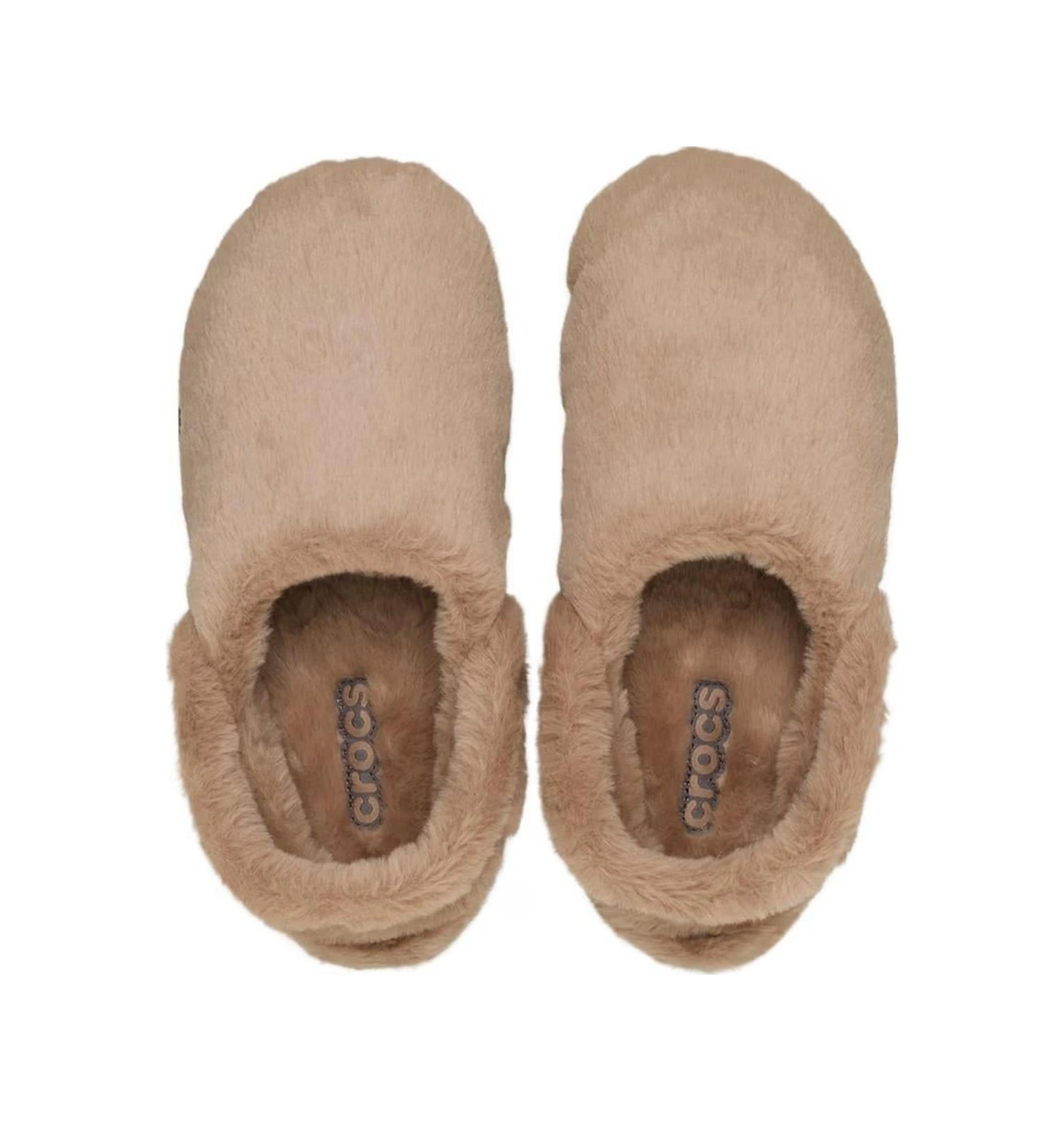 Crocs Classic Unfurgettable Clog Milk Chocolate Unisex Peluş Terlik-10854 Kahverengi