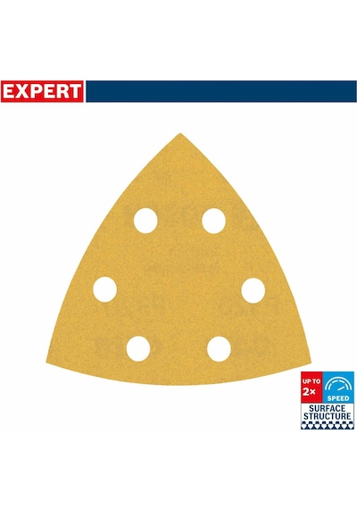 Bosch Expert 93x93 Mm 320 Kum Üçgen Zımpara Kağıdı 5'li 2608900830