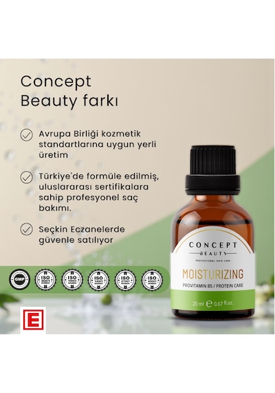 Concept Beauty Moisturizing Nemlendirici Shot 20 ML