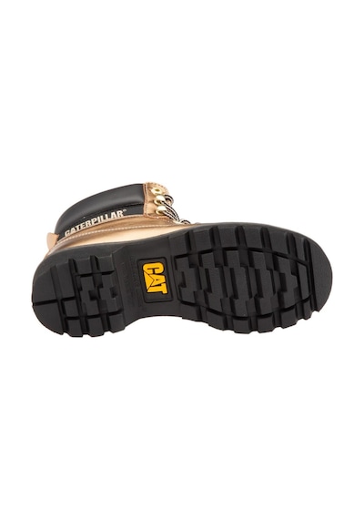 Caterpillar Colorado Bronze Deri Kadın Bot Siyah