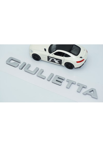 Dk Tuning Alfa Romeo Giulietta Gri Abs 3m 3d Bagaj Yazı Logo Arma