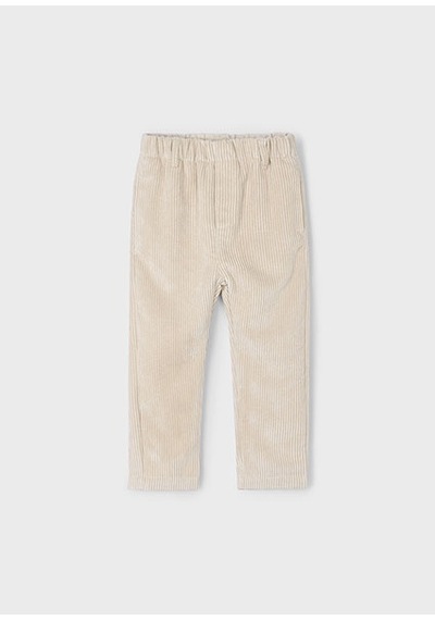 Mayoral Krem Erkek Çocuk Kadife Jogger Pantolon 4568 Çok Renkli