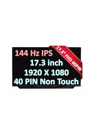 B173han04.9 Hw0a Lcd Panel 17.3 Ekran