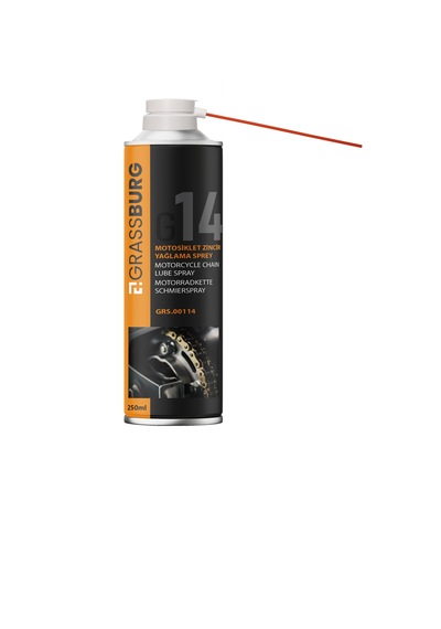 Grassburg Motorsiklet Zincir Yağlama Spreyi 500 Ml