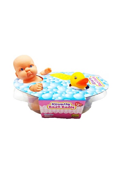 Ördekli Banyocu Bebek Duşcu Bebek Oyuncak Et Bebek Banyocu