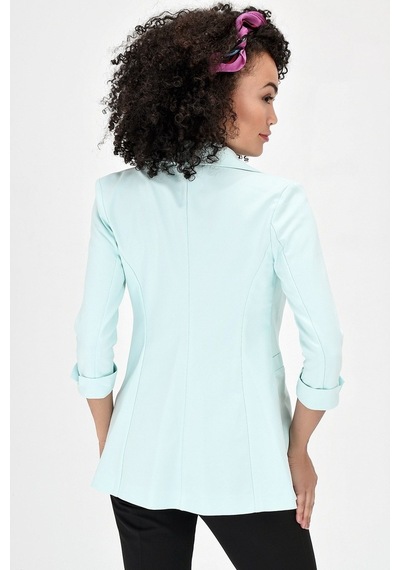 Jument Kapri Truvakar Kol Süs Cepli Kopçalı Ofis Blazer Kumaş Ceket-A.Mi Jument Kapri Truvakar Kol Süs Cepli Kopçalı Ofis Blazer Kumaş Ceket-A.Mi