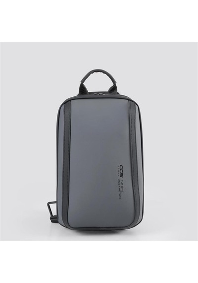 Ççs 51466 Tek Omuz Askılı Sırt Ve Göğüs Çantası Gri