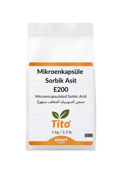 Mikroenkapsüle Sorbik Asit E200 1 Kg