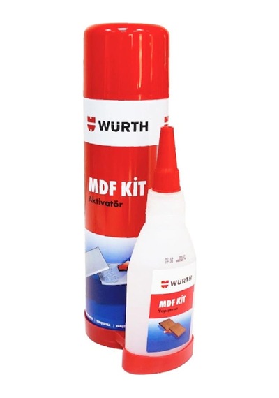 Würth Mdf Kit Aktivatör Hızlı Yapıştırıcı 100 Ml + 500 Ml