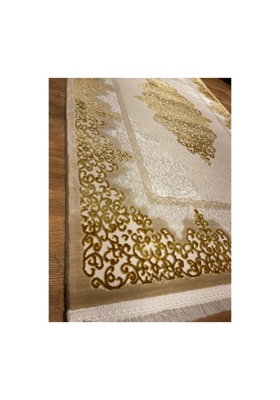 Cihangir 8505a Krem- Gold Halı Çok Renkli