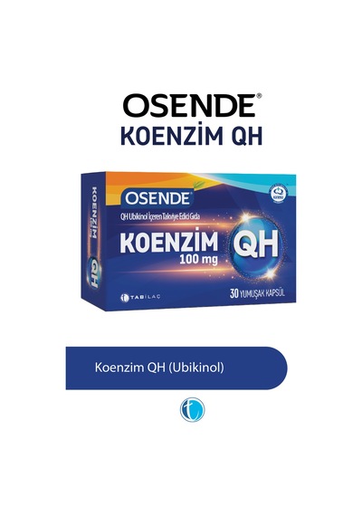 Osende Koenzim Qh 100 Mg 30 Kapsül Aromasız