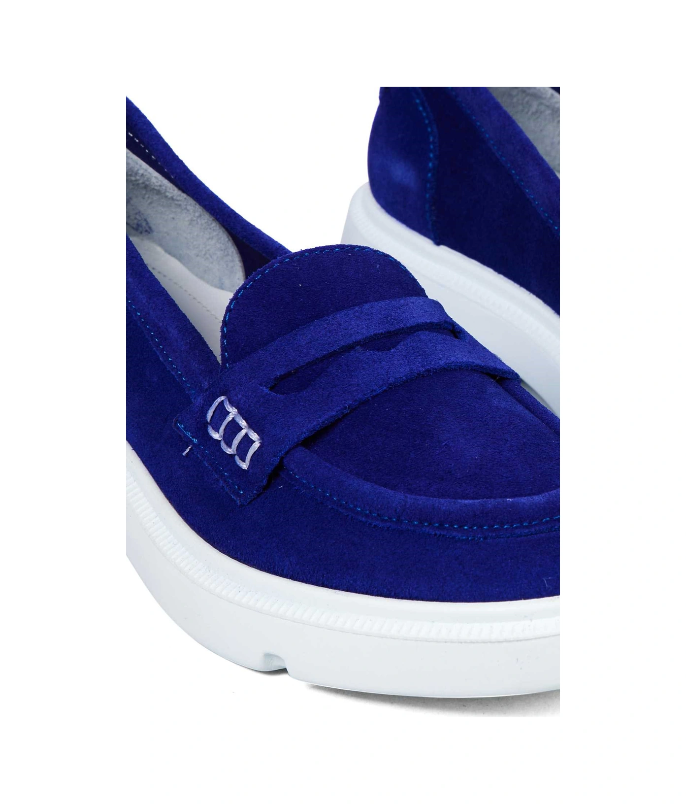 Bestello Bağcıksız Poli Loafer 101-226505-01 Kadın Ayakkabı Lacı Suet