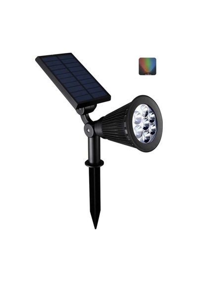 7W Güneş Enerjili Kazıklı Çim Armatür Rgb