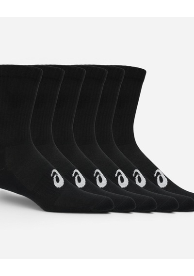 Asics 6 Pack Crew Sock Siyah Koşu Çorabı 3033c302-001