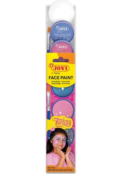 Jovı 174fa Krem Yüz Boyası Fantezi Dünyası 8ml X 3 Renk