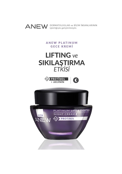 Anew Platinum Lift & Tighten Gece Kremi 50 Ml.