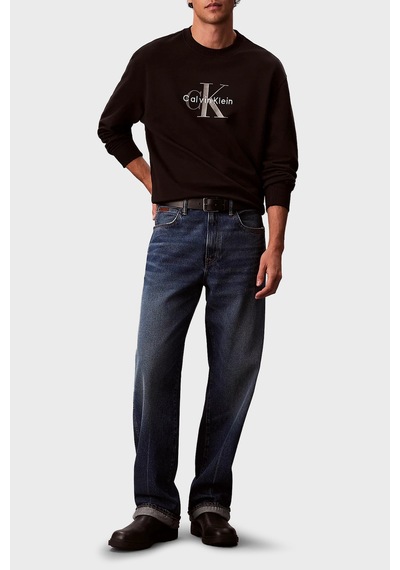 Calvin Klein Erkek Sweat Lv04rd242g Ub1 Siyah Siyah