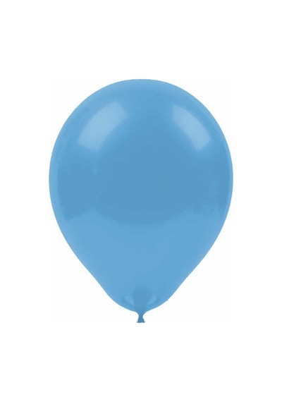 Pastel Açık Mavi Balon 12'Li
