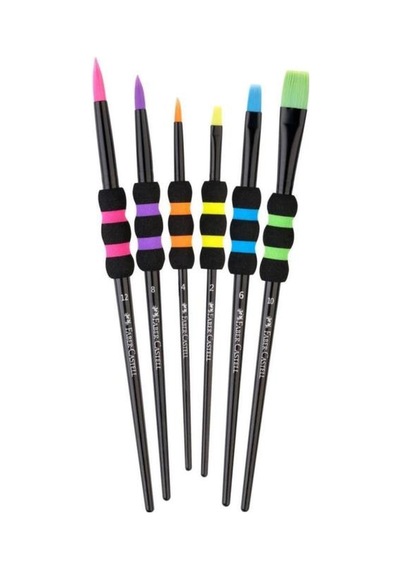 Faber Castell Soft Touch Fırça Seti 6'lı 5600481622000