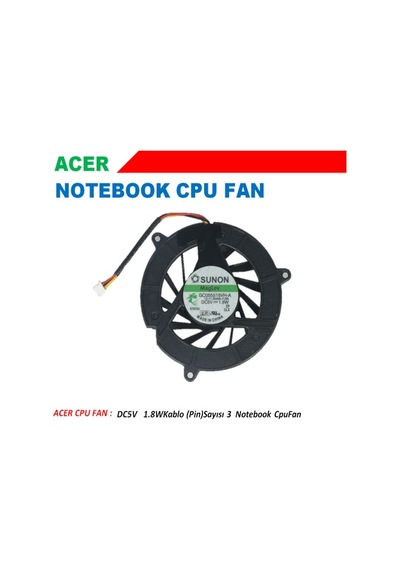 Acer Ace107 4710.4920.5050.5920.5050.3050 Cpu Fan