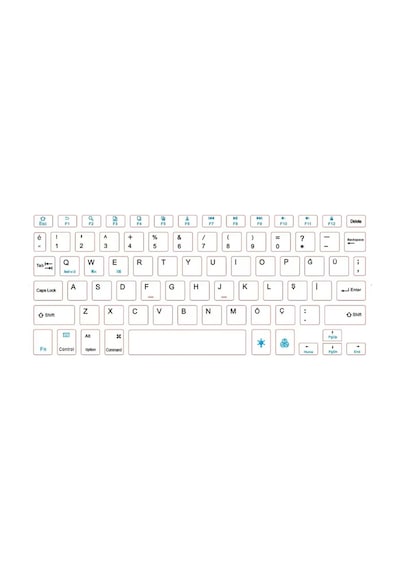 Newface Kyb71 Kablosuz Klavye Mouse Set - Beyaz Lazer