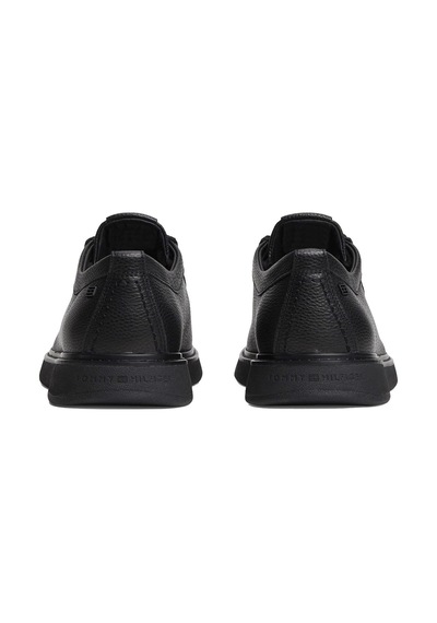 Tommy Hilfiger Siyah Erkek Casual Ayakkabı Comfort Leather Moc Toe Shoe