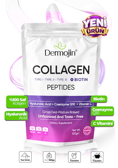 Biotin Destekli 100 G Toz Kolajen