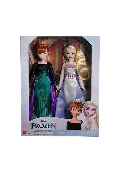 Frozen Karlar Ükesi Prensesleri Anna Ve Elsa - 2'li Paket, 3 Yaş Ve Üzeri, Hmk51
