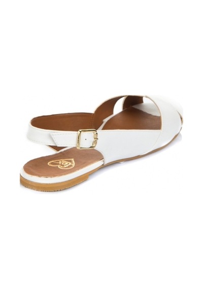 Fox Shoes Beyaz Kadın Sandalet 9726106609