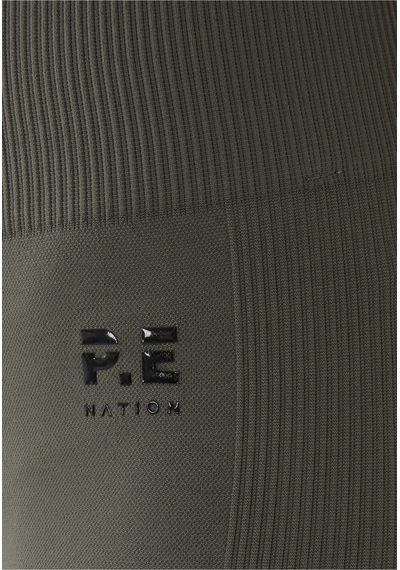 P.e Nation Yüksek Performanslı Seamless Leggings Gri