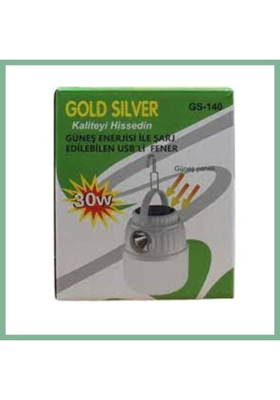 Bşkvirgo Güneş Enerjili Usb Şarjlı Fener Bsk2026