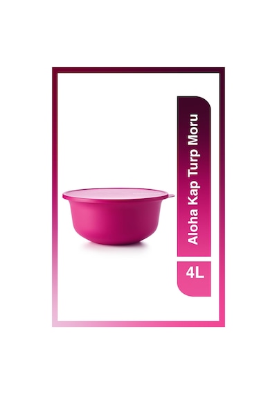 Tupperware Aloha Kap 4L Turp Moru
