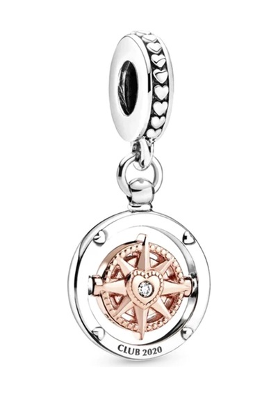 Nur Silver Pusula Gümüş Charm Nur-bl00299