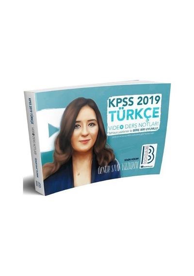 2019 KPSS Türkçe Video Ders Notları / Öznur Saat