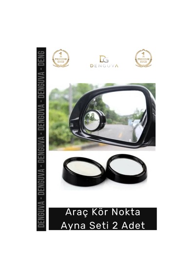Ayna Genişletilmiş Görüş Açısı Yan Ayna Güvenli Mükemmel Sürüş Deneyimi Araç Kör Nokta Ayna Seti 2