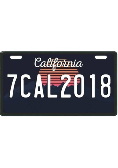 Calıfornia 3 E-bike Plakalık