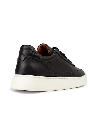 Deery Erkek Hakiki Deri Siyah Sneaker Ayakkabı - 04406msyhe01
