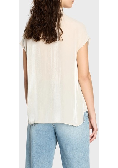 Armani Exchange Bayan Gömlek 3dyc19 Ynuuz 1787 Bej