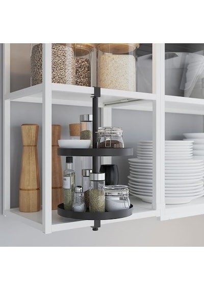 Ikea Enhet Raf, Antrasit, 40x21 Cm