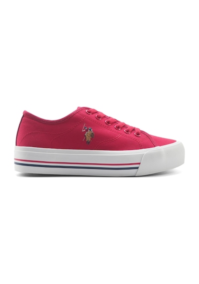 U.s. Polo Assn. Lerony 5fx Kırmızı Kadın Sneaker Kırmızı
